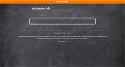Desktop Screenshot of miteinander.info