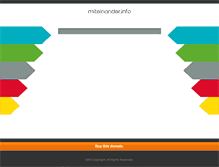 Tablet Screenshot of miteinander.info